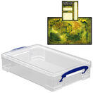 Clear Storage Boxes with Base Sheet (4 or 9 Litre, Completely Transparent) additional 28