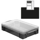 Smoke Storage Boxes with Base Sheet (4 or 9 Litre, Transparent Black with Clear Lid) additional 22