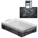 Smoke Storage Boxes with Base Sheet (4 or 9 Litre, Transparent Black with Clear Lid) additional 23
