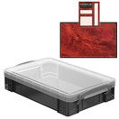 Smoke Storage Boxes with Base Sheet (4 or 9 Litre, Transparent Black with Clear Lid) additional 29