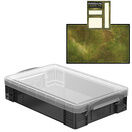 Smoke Storage Boxes with Base Sheet (4 or 9 Litre, Transparent Black with Clear Lid) additional 24