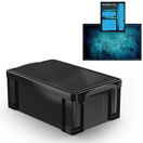 Onyx Black Storage Box with Base Sheet & Sticker Labels additional 3
