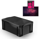 Onyx Black Storage Box with Base Sheet & Sticker Labels additional 5