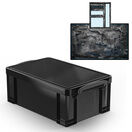 Onyx Black Storage Box with Base Sheet & Sticker Labels additional 29