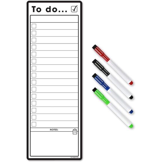 Magnetic To Do List and Planner - Slim A3
