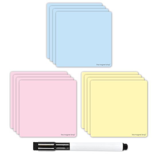 Magnetic Dry Wipe Sticky Post Notes