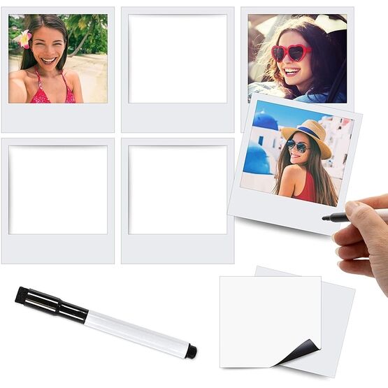 Polaroid Photo Frames for Fridge (Flexible Magnet Frames)