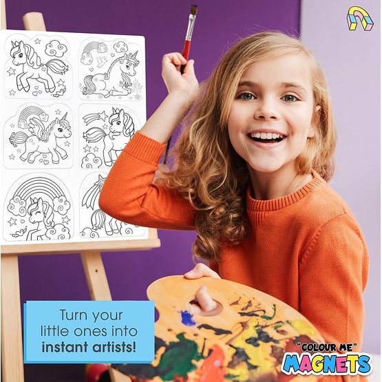 Children's Colour-In Magnet Craft Set - Princess only £9.45