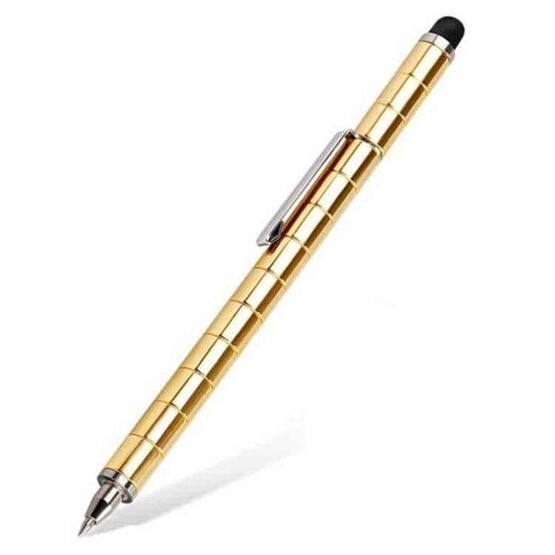 Magnetic Fidget Pen and Stylus - Refillable Ballpoint for Office and Home